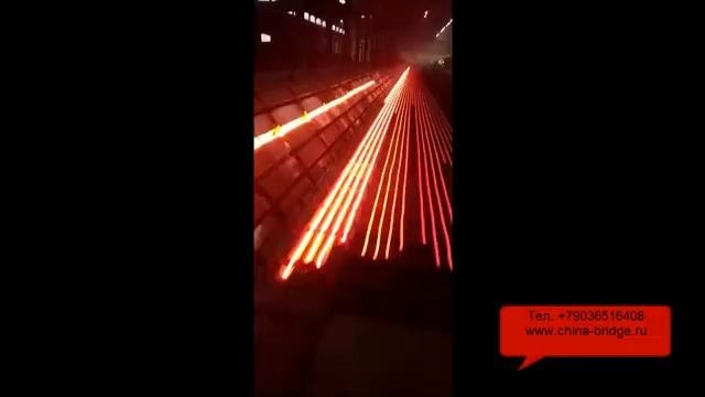 Производство стальной горячекатаной рифленой арматуры из металлолома