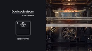 Samsung Built-in kitchen Appliances: Infinite line - Dual Cook Steam™ oven