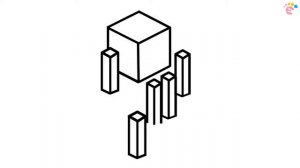 [Minecraft drawings] How to draw minecraft blaze - Easy step by step