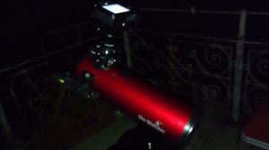 Attach & Focus a Dslr with a Newtonian Telescope: Skywatcher Heritage 100/400