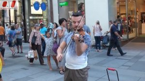 ★ Marek (Slovakia). Violin. Vienna Street Performers by RussianAustria (FHD)