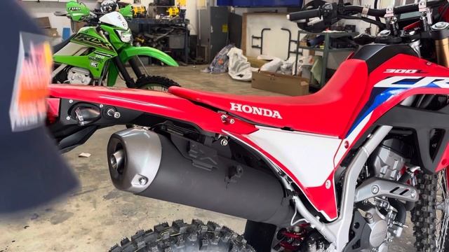 Honda CRF300L exhaust mod смотреть онлайн