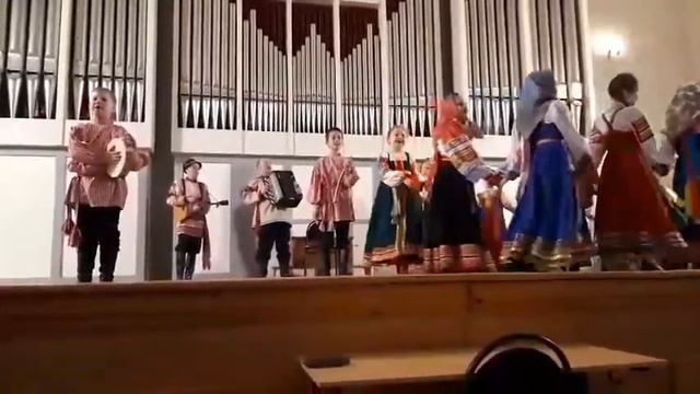 Детский Фольклорный ансамбль "Горошинки" ДШИ N15 им. Л. Л. Христиансена, г. Саратов