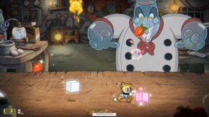 Cuphead DLC The Delicious Last Course. Прохождение 3. Секретный босс.