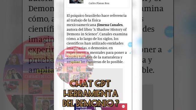 Chat Gpt. Modelo de lenguaje del demonio? mira este vídeo y deja tu opinión.. Chat Gpt. #foryou смотреть онлайн