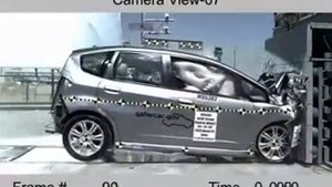 Краш-тест - Honda Fit Sport 2009 (2008 NHTSA)