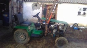 Кун на минитрактор .начало.