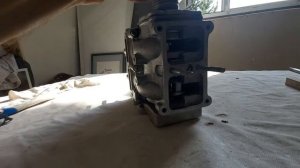 Запресовка на горячую коленвала ,Ветерок 8 . Подбирайте толщину прокладки на верхней крышке .