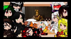 Female Kaijus react William Afton Death [SFM FNAF]