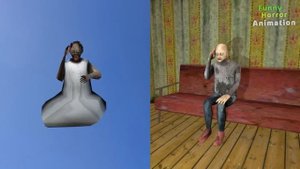 Granny vs Beautiful Granny vs old Granny - funny horror animation (30 minutes with Granny)