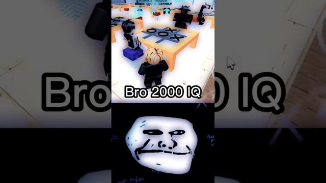 Roblox 2000 IQ Moment - Say it right! #roblox #trollface