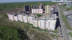 Ледовая арена Трактор (Челябинск) с высоты птичьего полета