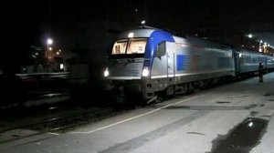 PKP 5 370 008 verlässt Poznan mit D 444 "Kashtan" Kiew Pass - Berlin Gesundbrunnen.MOV