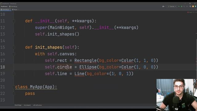 How to Draw Circles, Rectangles and Lines in Kivy for Python! смотреть онлайн