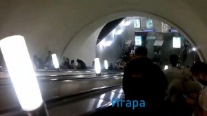 Станция метро "Старая Деревня" в Санкт-Петербурге с Игарой - Metro Station "Staraya Derevnya" SPb