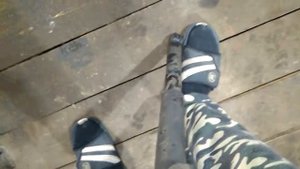 Разбитый рулевой демпфер zx landmark