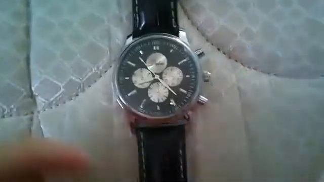 Элегантный мужской Кожаный ремешок наручные часы