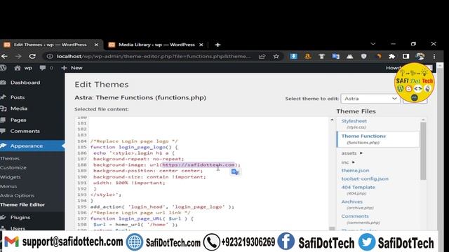 How to Change Wordpress Login Page Logo Without Plugin - Customize WP_Admin Page Without Plugin смотреть онлайн