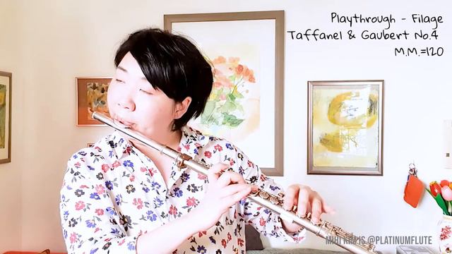 [PLAYTHROUGH at 120] Taffanel et Gaubert No.4 - EJ4 смотреть онлайн