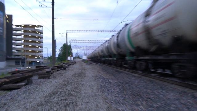 [LDZ] Тепловоз 2ТЭ116-559 на ст. Юлемисте / LDZ 2TE116-559 at Ülemiste