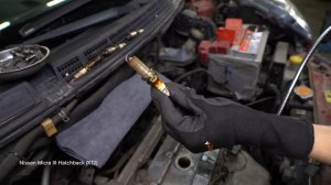 How to change spark plug on NISSAN MICRA K12 [TUTORIAL AUTODOC]