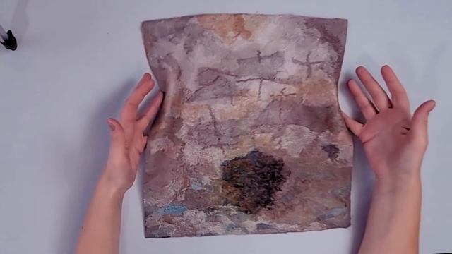Шерстиваль. Наталья Король  Шелковая живопись мазками