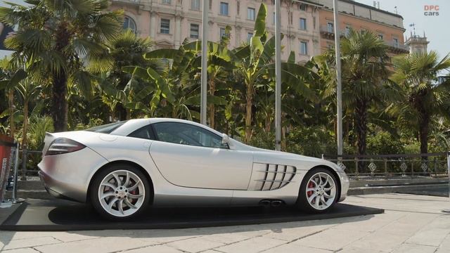 Mercedes AMG GT Black Series and McLaren SLR at MIMO Motor Show 2022 смотреть онлайн