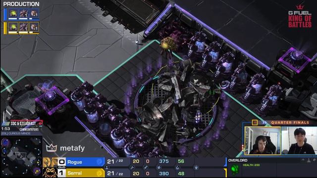 StarCraft 2: SERRAL vs ROGUE - King of Battles 3 (Ro8) смотреть онлайн
