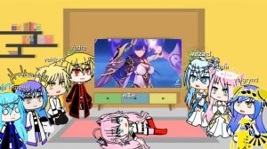 Milim's family + rimuru & milim react to rimuru's auntie as raiden shogun
