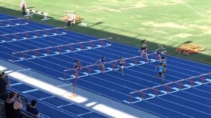 80m Hurdles U14 & U13 Women, Joanna Stone Shield, QSAC, Brisbane 1/12/2018