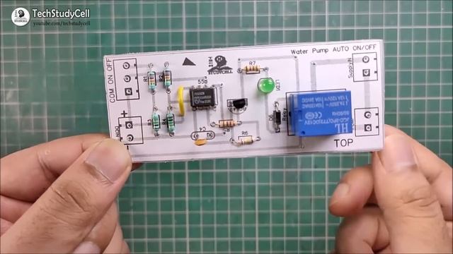 How to make Water Pump Automatic Switch ON-OFF Circuit | Water Level Controller with 555 смотреть онлайн
