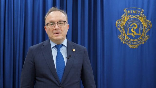 Поздравление с Днем студента от ректора МГМСУ им.А.И. Евдокимова, академика О.О. Янушевича (2022 г. смотреть онлайн