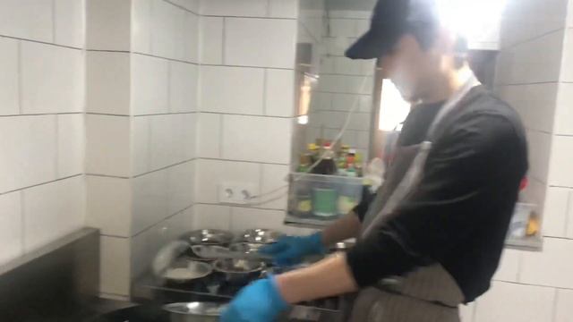 ЖАРЕНЫЙ ЛАГМАН/ как приготовить ТОНКУЮ ЛАПШУ