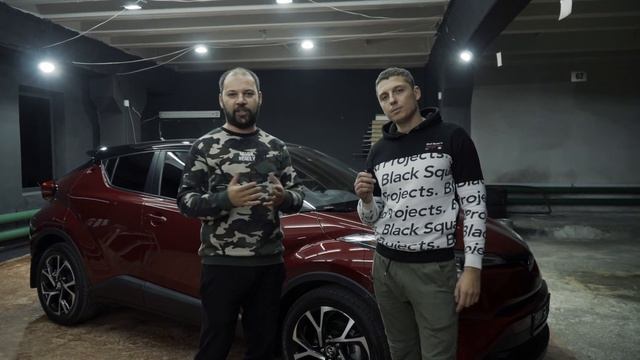 Toyota C-HR 2020 - Оклейка черной глянцевой пленкой | Полировка | Керамическое покрытие смотреть онлайн