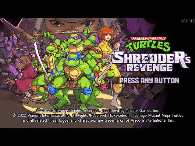 Teenage Mutant Ninja Turtles Shredder's Revenge Эпизоды 1-8