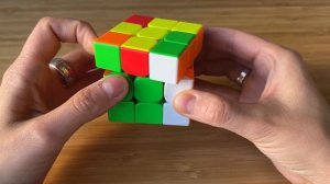 Кубик Рубика для начинающих. Шаг 5: правильный крест на верхней стороне (перестановка ребер)