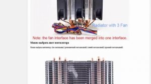 Кулер для процессора SNOWMAN, кулер для ЦП 4 Pin, PWM, RGB, ПК, тихий