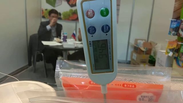 Беспламенный нагреватель пищи на выставке WorldFood-2018
