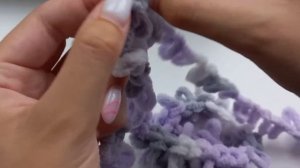 мастер-класс, и обзор на плед из пряжи Alize puffy fine