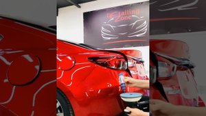 Mazda 6 Восстановительная полировка и нанесение защитного состава на ЛКП