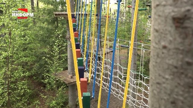 Как работает веревочный парк? смотреть онлайн