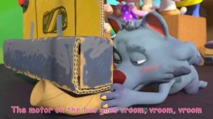 The Wheels on the Bus Go Round and Round @CoComelon for Kids | Sing Along With Me!