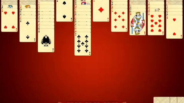 Пасьянс паук (SOLITAIRE SPIDER) смотреть онлайн