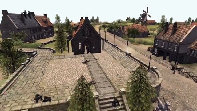 FALLSCHIRMJÄGER vs 101st AIRBORNE - Men of War Assault Squad 2 - Infantry Squad Battles #1 смотреть онлайн