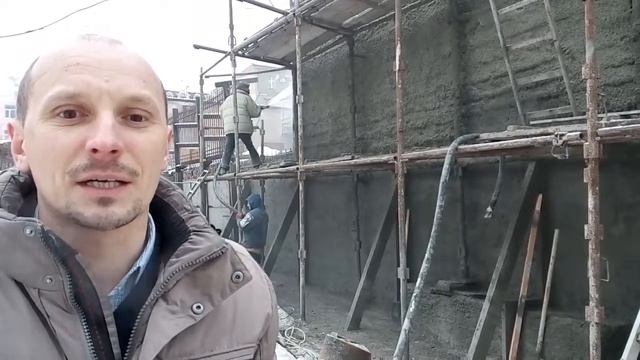 Торкретирование. Усиление стены методом торкретирования