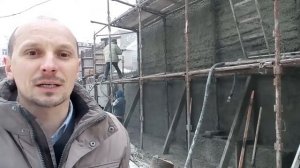 Торкретирование. Усиление стены методом торкретирования