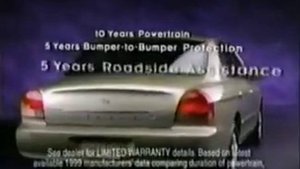 1999 Hyundai Sonata commercial