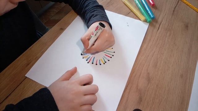 Как нарисовать красивый рисунок , в месте.(Як намалювати красивий малюнок разом).(How to draw) смотреть онлайн