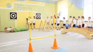 Физкультура в детском саду.