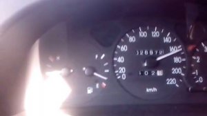 Ланос на трассе сток!